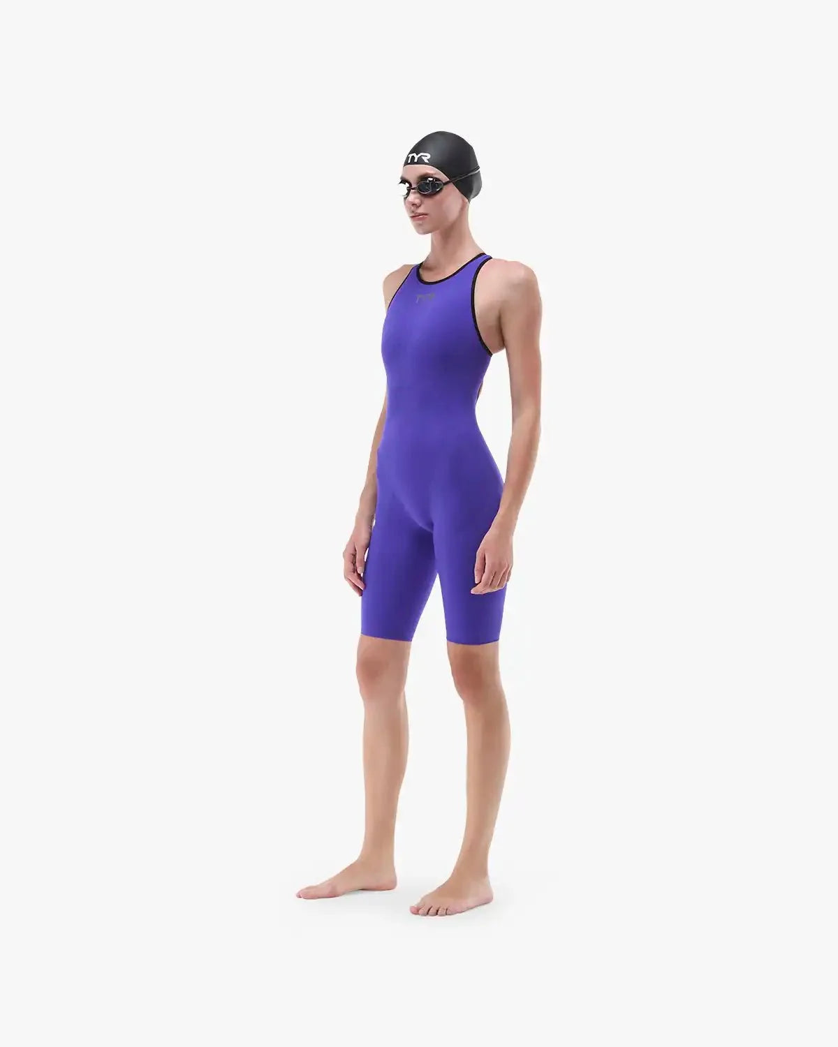 Women's Venzo Open Back Tech Suit - Solid - Non PFAS