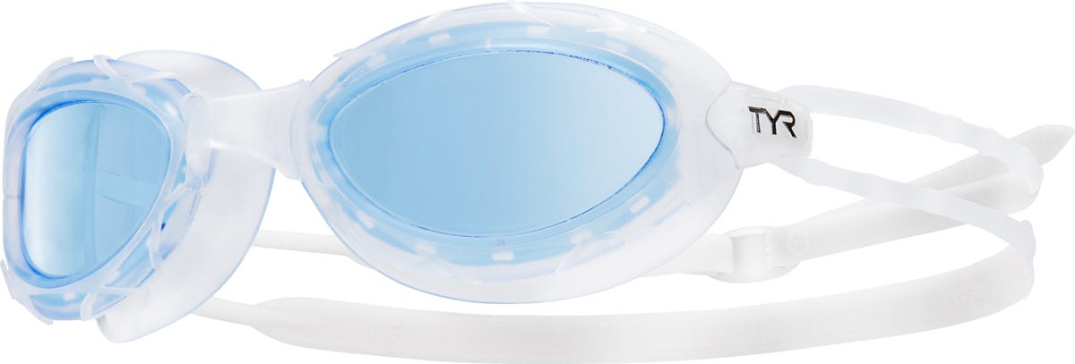 ::420 Blue/Clear/Silver