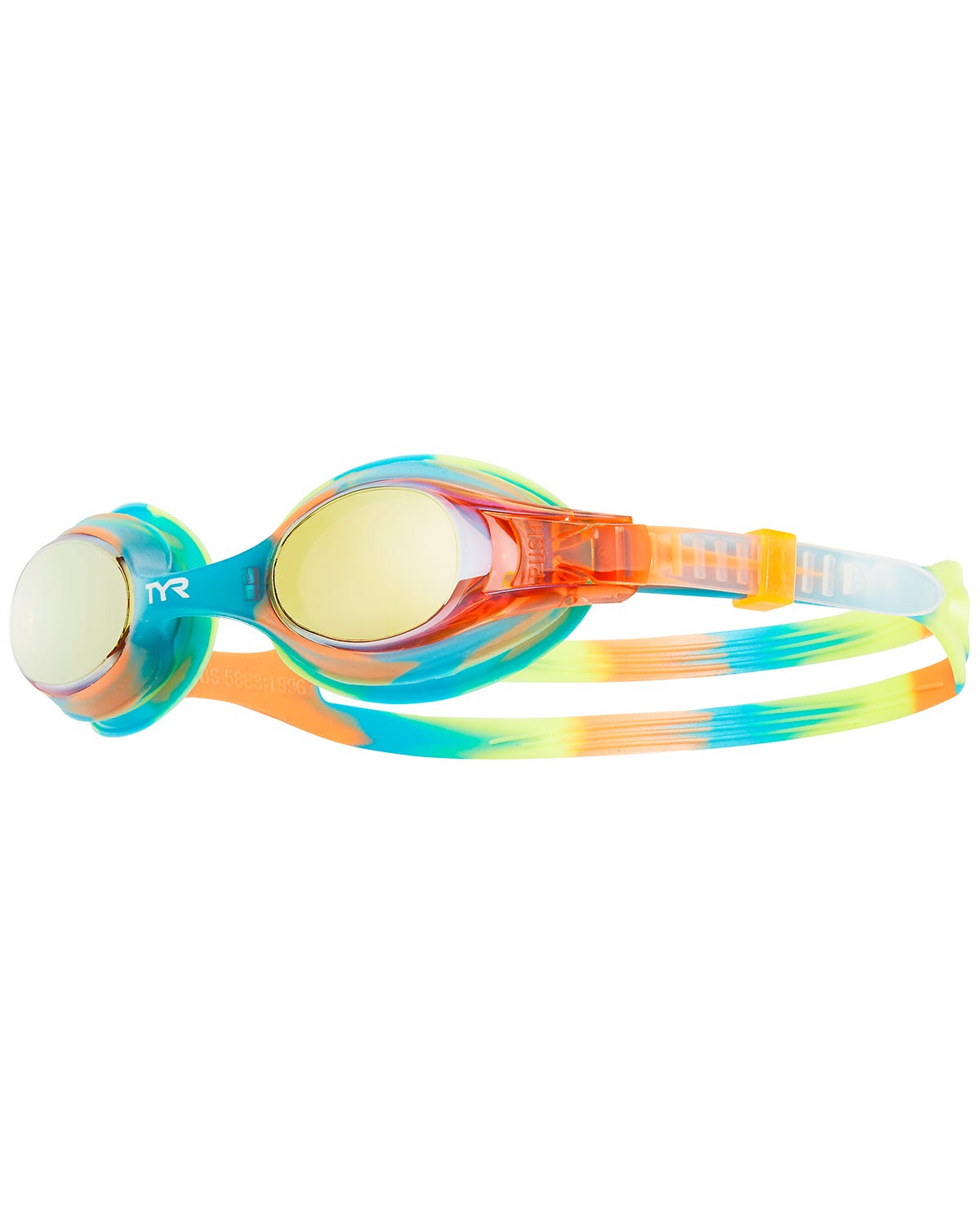 ::716 Gold/Turquiose/Orange